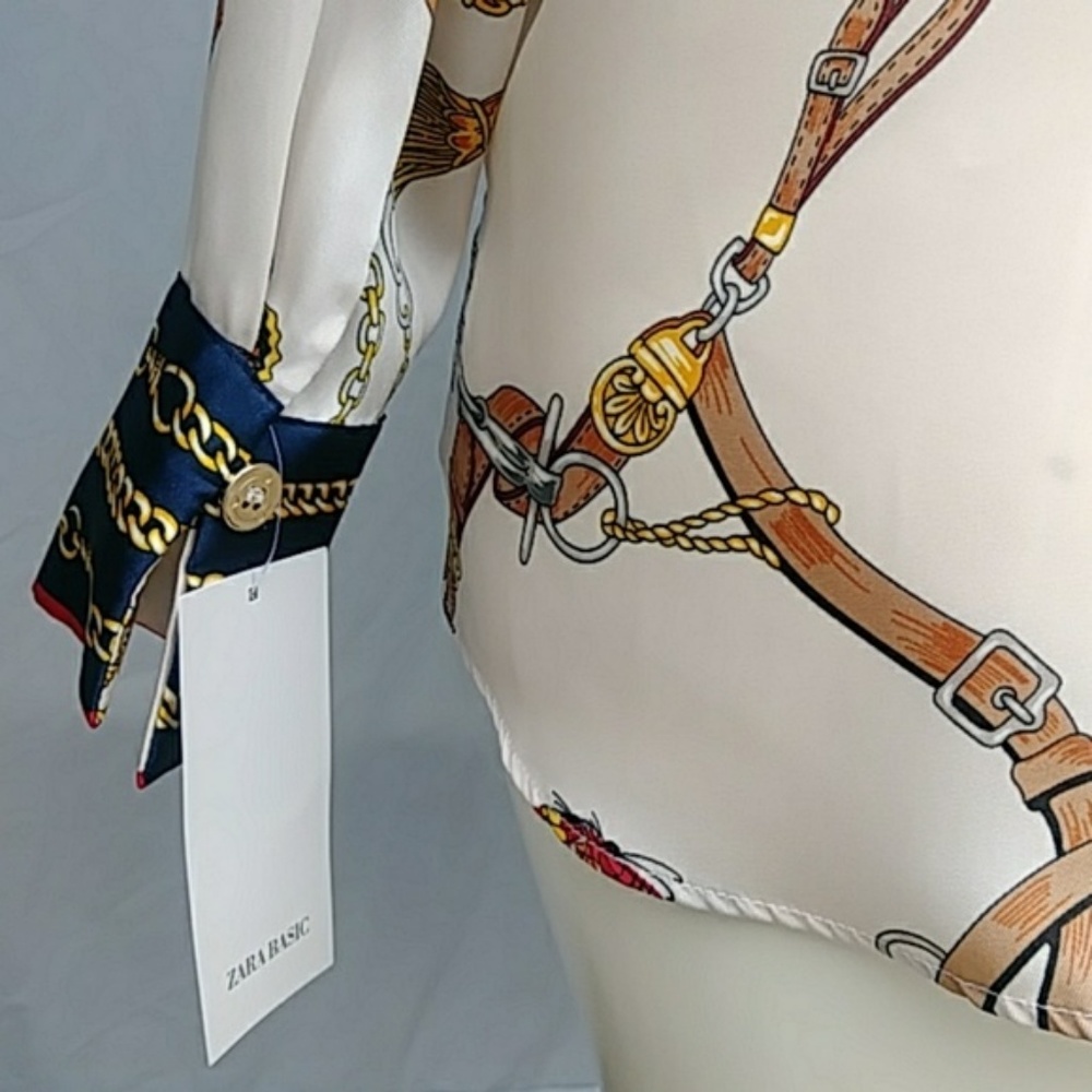 Elegant ZARA Butterfly Blouse -New with without Tags! - Picture 5 of 5